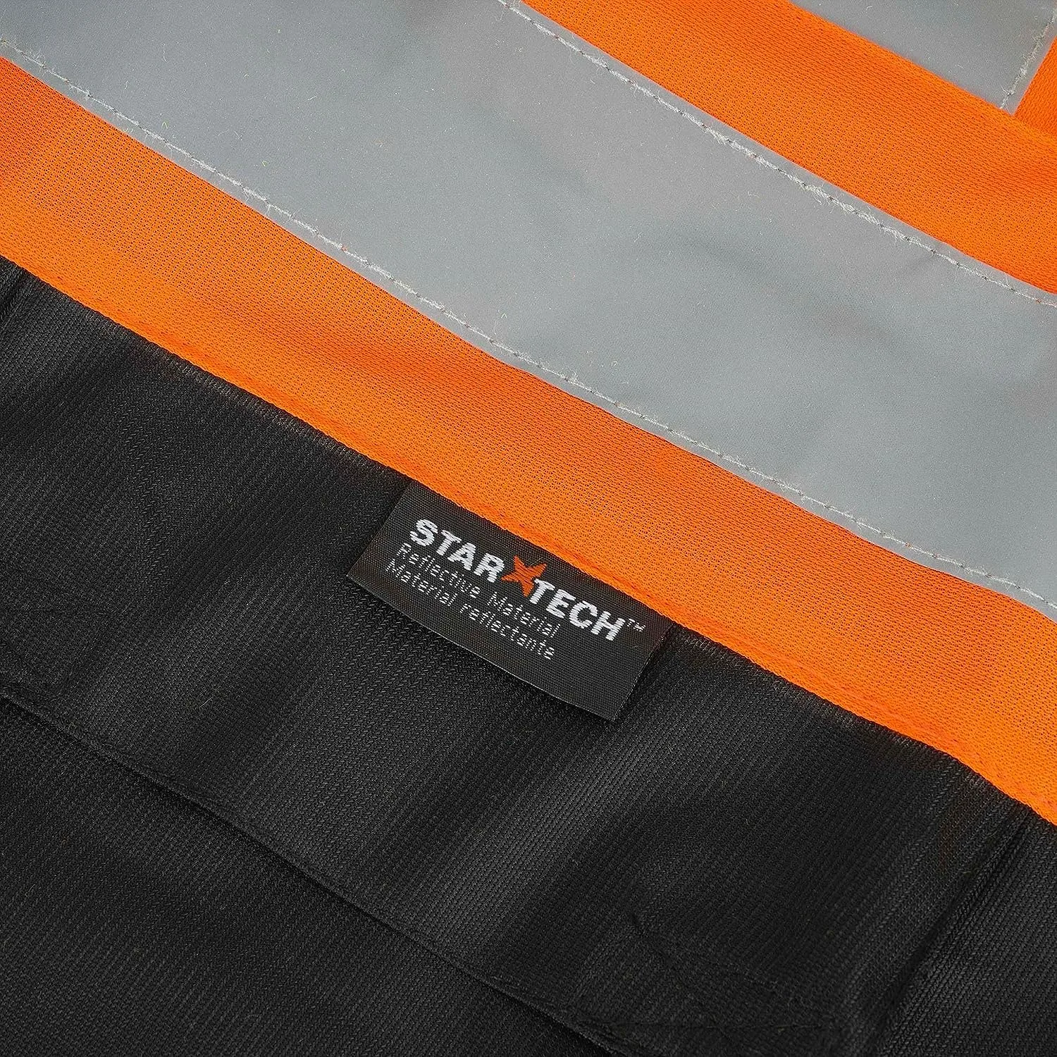Pioneer Hi-Vis Reflective Safety Vest, Solid Neon, 8 Pockets, Zipper, Adjustable