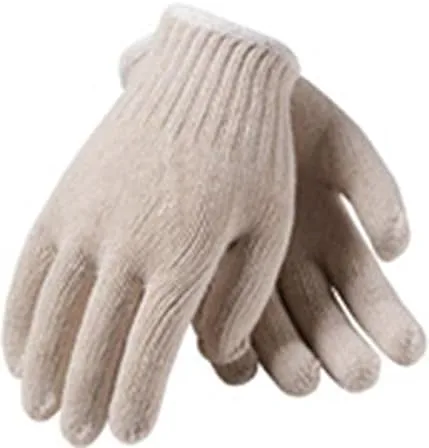 PIP 35-C110/L Medium Weight Seamless Knit Cotton/Polyester Glove, 7 Gauge