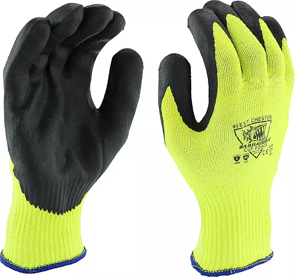 West Chester HVG710SNF Barracuda A8 Cut Resistant Gloves – [Pack of 12], X-Large, HPPE Gloves with Microfoam Nitrile Coating