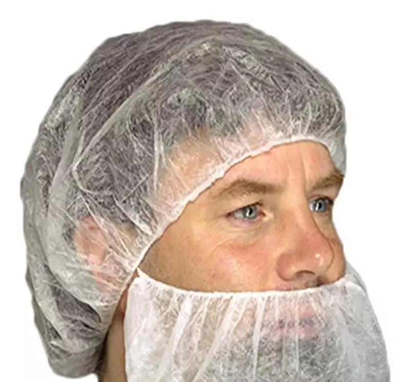 West Chester UB-28-1000 Polypropylene Bouffant Cap – [Pack of 1000], White, Size 28