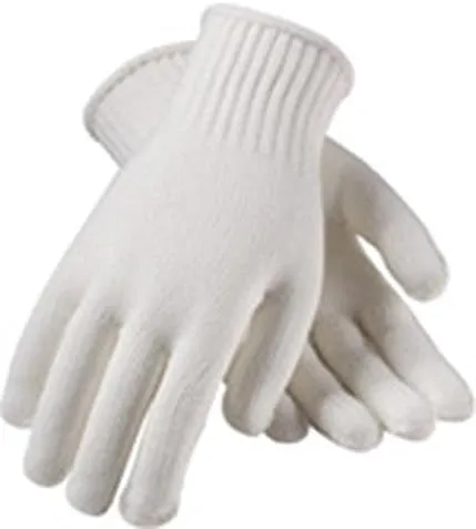 PIP 35-CB110/L Medium Weight Seamless Cotton/Polyester Work Gloves, Large
