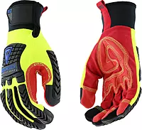 West Chester 87810 XL R2 Reinforced Comfort Impact Glove, XL, Multi-Colored