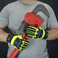 West Chester 87810 XL R2 Reinforced Comfort Impact Glove, XL, Multi-Colored