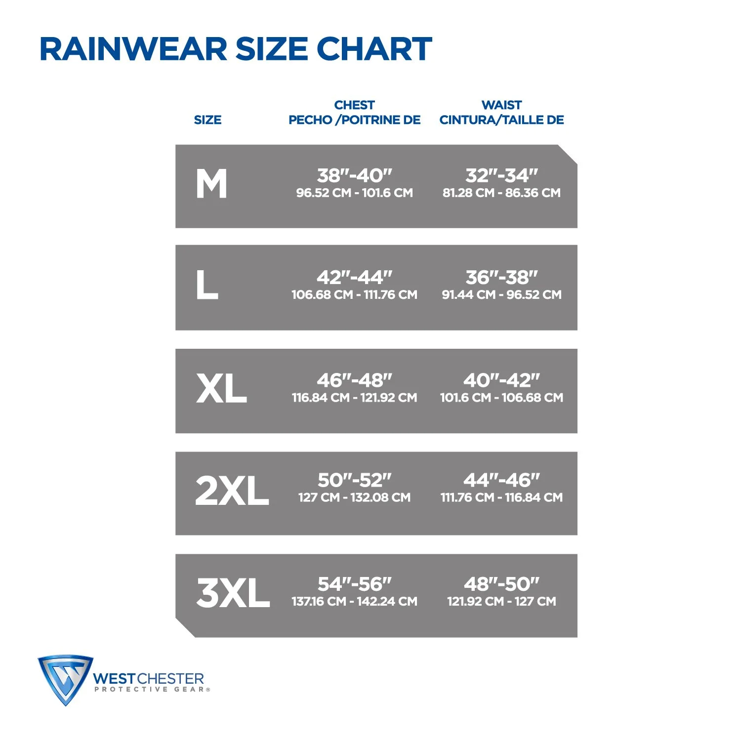 PIP West Chester 4031 Hi-Vis 3-Piece Rain Suit, Polyester