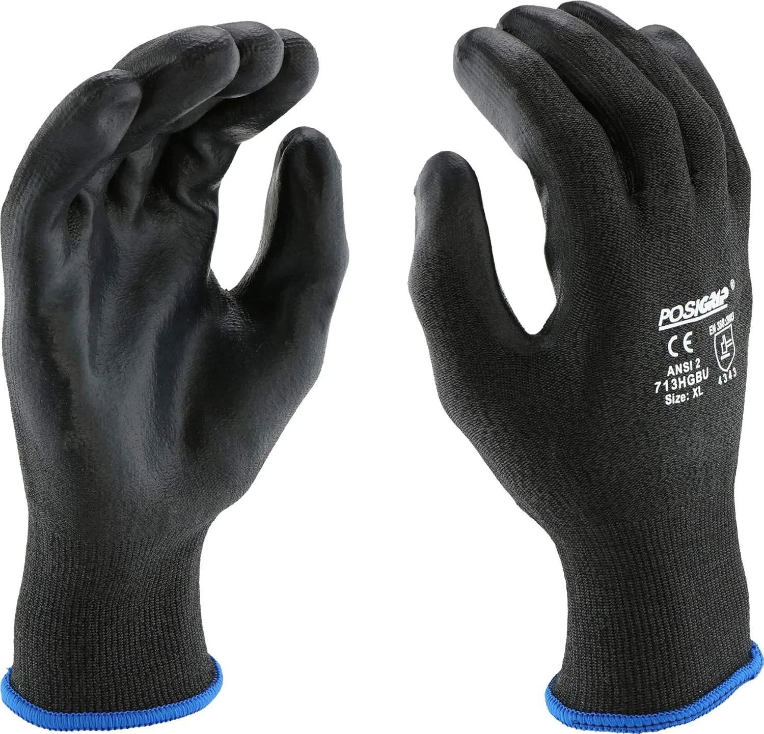 PIP West Chester 713HGBU HPPE Shell with Polyurethane Dipped Gloves