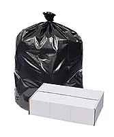 Repro 0.9-mil Can Liners, 10 Gallons, 22" x 25", Black, Pack of 500