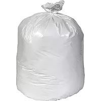 0.45 mil Linear Low Can Liners, 24" x 32", 12 - 16 Gallons, White, Pack Of 500