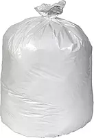 0.45 mil Linear Low Can Liners, 24" x 32", 12 - 16 Gallons, White, Pack Of 500