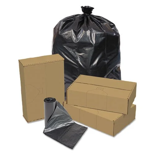 BLACK Trash Can Liners SIZE 29x44 THICKNESS 1.20MIL Bags per case 150