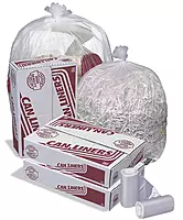 33X40 33 Gallon 16 Microns High Density Liner - 250 Count