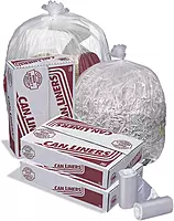 33X40 33 Gallon 16 Microns High Density Liner - 250 Count