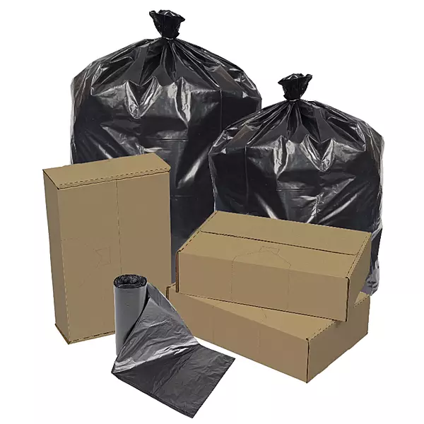 Repro Liners, 43" x 47", Black, Case Of 100