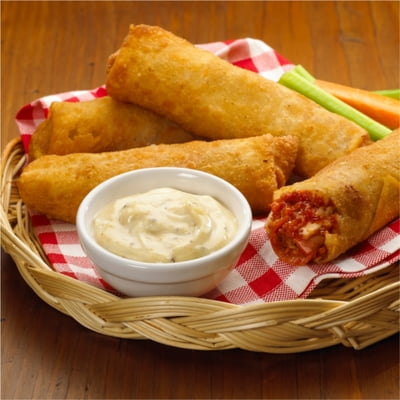 Pizza Rolls Parfried