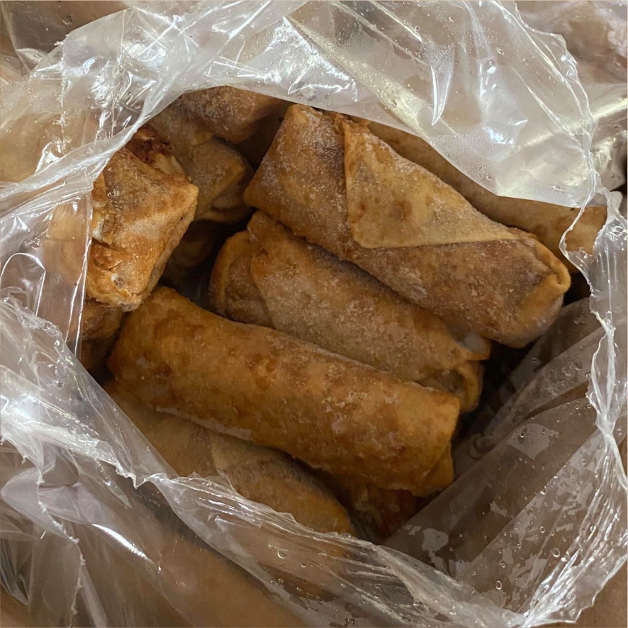 Pizza Rolls Parfried