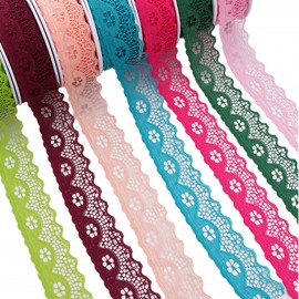 Pizzo Rachel Fiori alt. 4 cm Pizzo Rachel Fiori alt. 4 cm