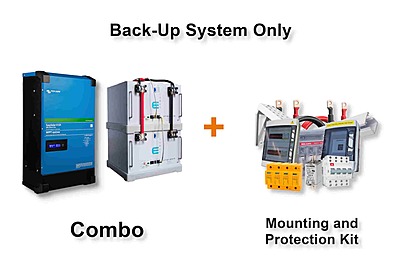 5.0 kW VICTRON EasySolar - FREEDOM WON Combo, c/w 2x 5.0 kWh Lithium Batteries
