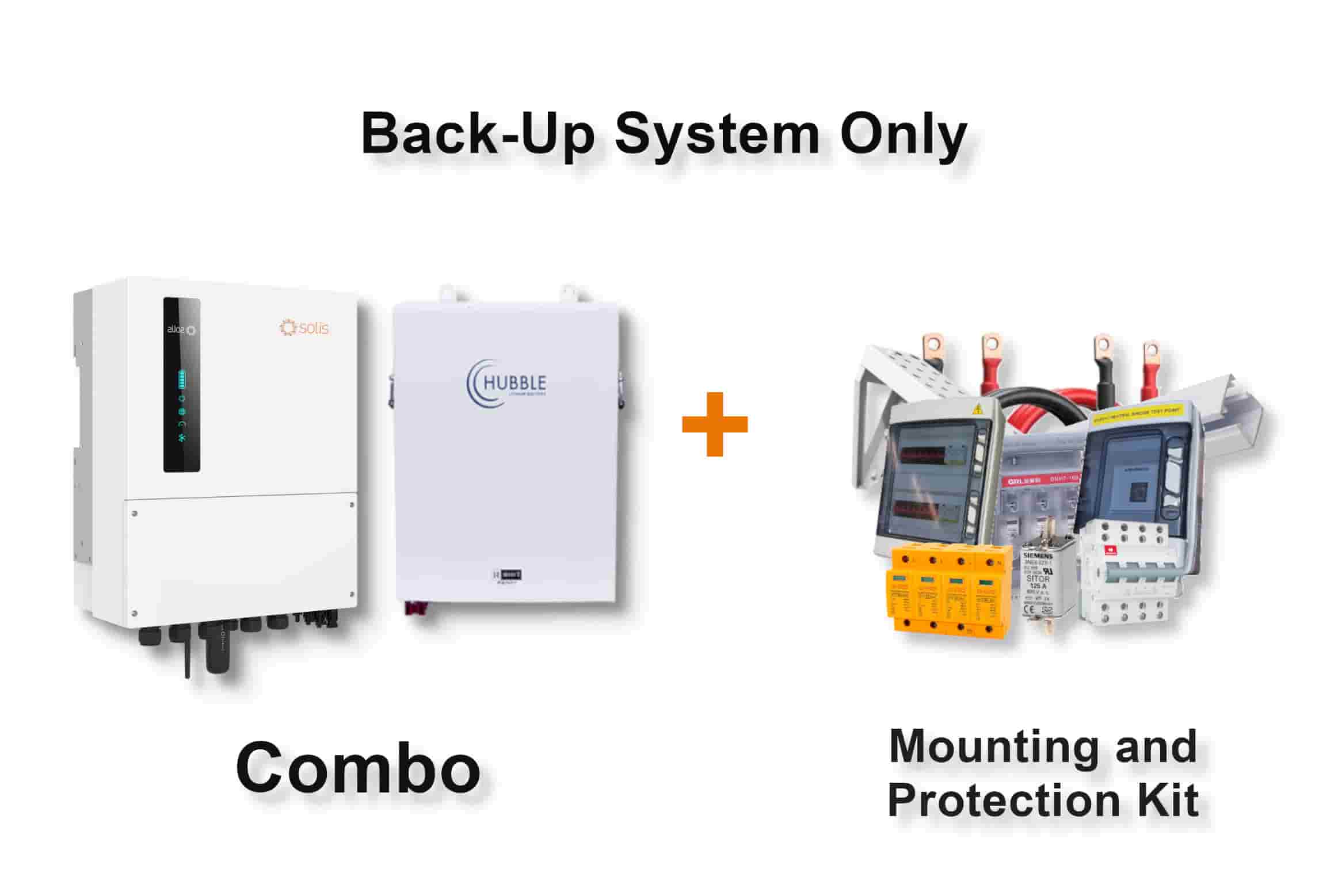 5.0 kW SOLIS S6 Hybrid - HUBBLE Combo, c/w 5.5 kWh Lithium Battery