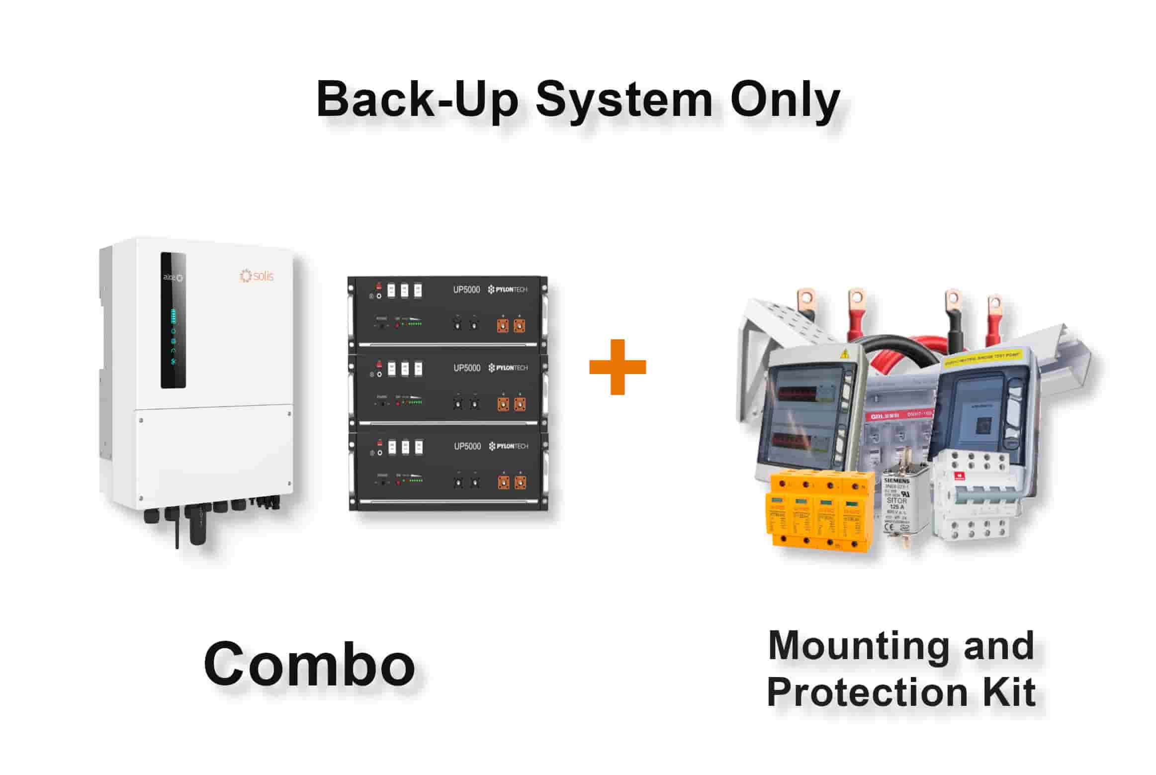 6.0 kW SOLIS S6 Hybrid - PYLONTECH Combo, c/w 3x 4.8 kWh Lithium Batteries 6.0 kW SOLIS S6 Hybrid - PYLONTECH Combo, c/w 3x 4.8 kWh Lithium Batteries