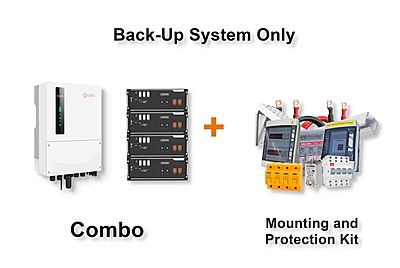 6.0 kW SOLIS S6 Hybrid - PYLONTECH Combo, c/w 4x 3.5 kWh Lithium Batteries