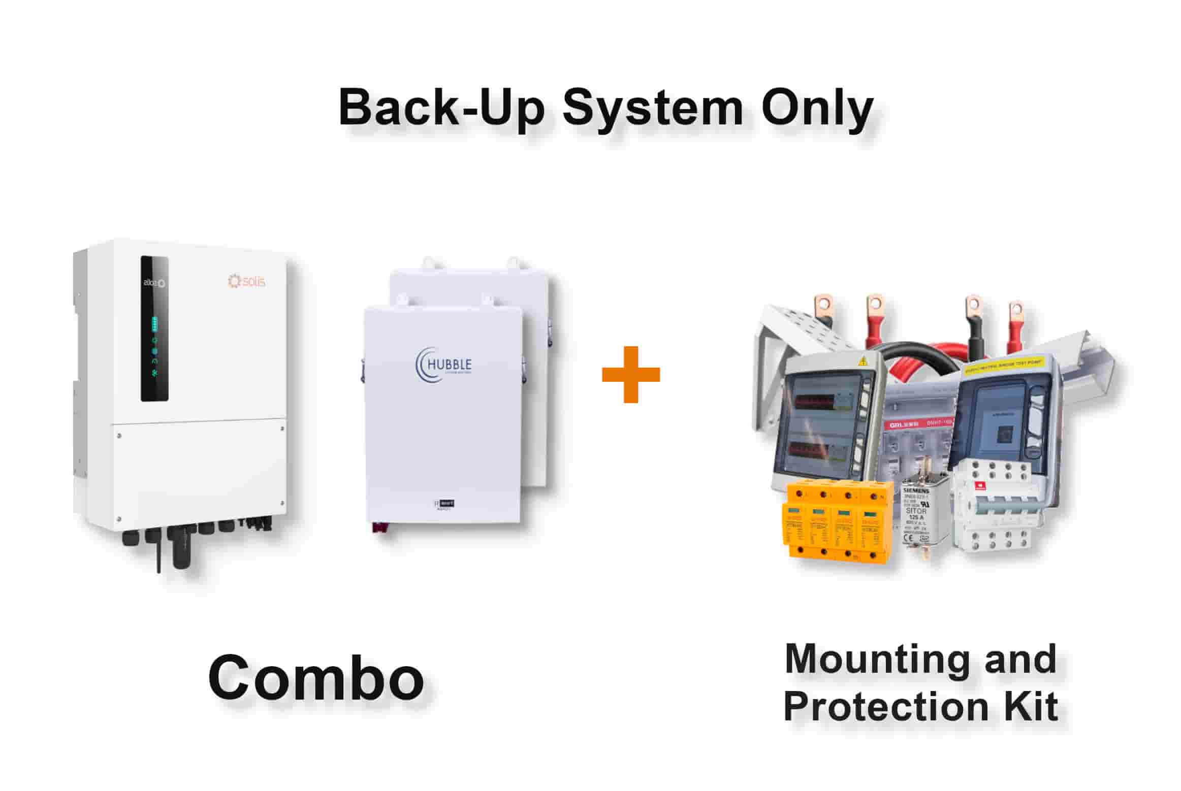 8.0 kW SOLIS S6 Hybrid Combo, c/w 2x 5.5 kWh HUBBLE Lithium Batteries 8.0 kW SOLIS S6 Hybrid Combo, c/w 2x 5.5 kWh HUBBLE Lithium Batteries