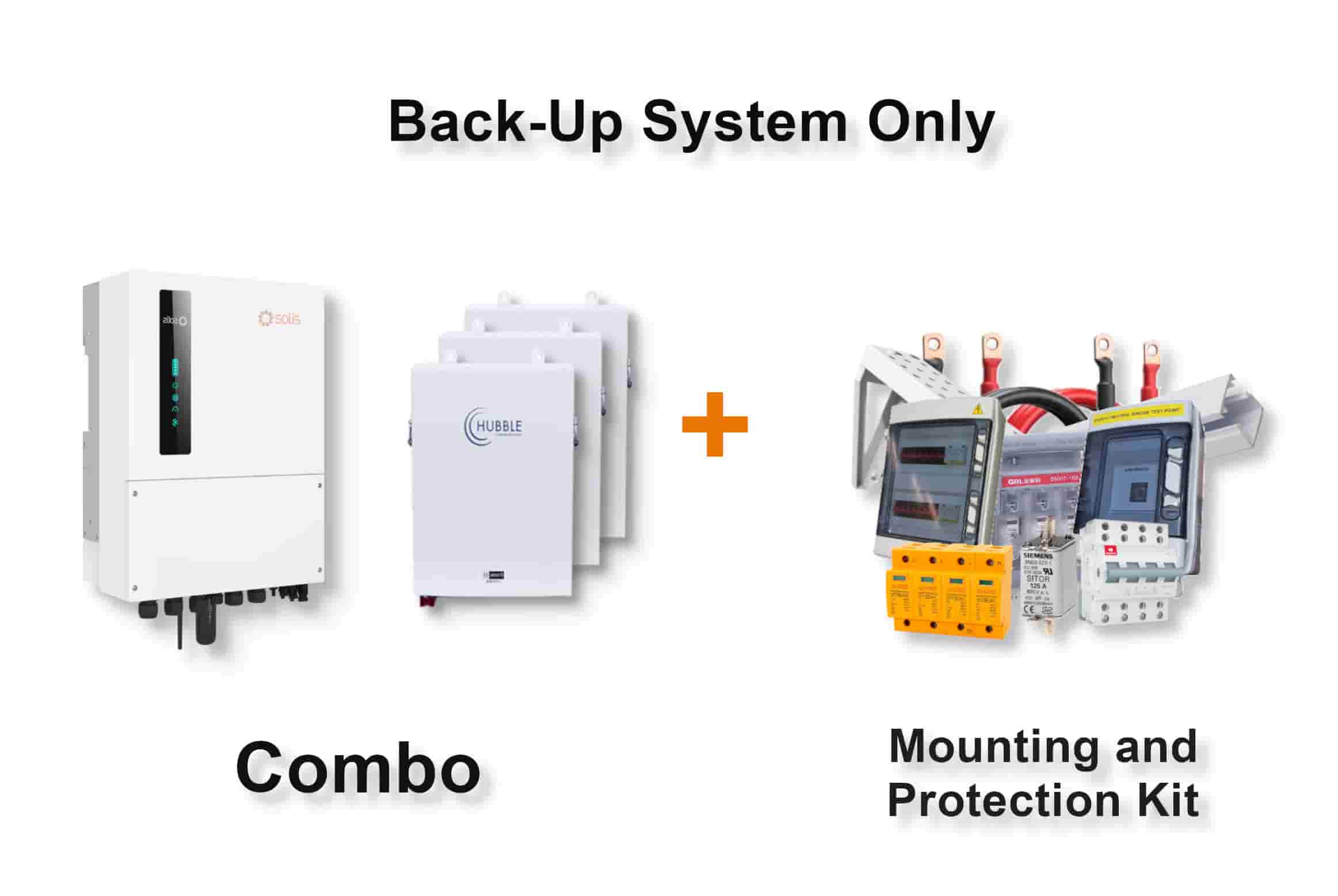 8.0 kW SOLIS S6 Hybrid Combo, c/w 3x 5.5 kWh HUBBLE Lithium Batteries 8.0 kW SOLIS S6 Hybrid Combo, c/w 3x 5.5 kWh HUBBLE Lithium Batteries