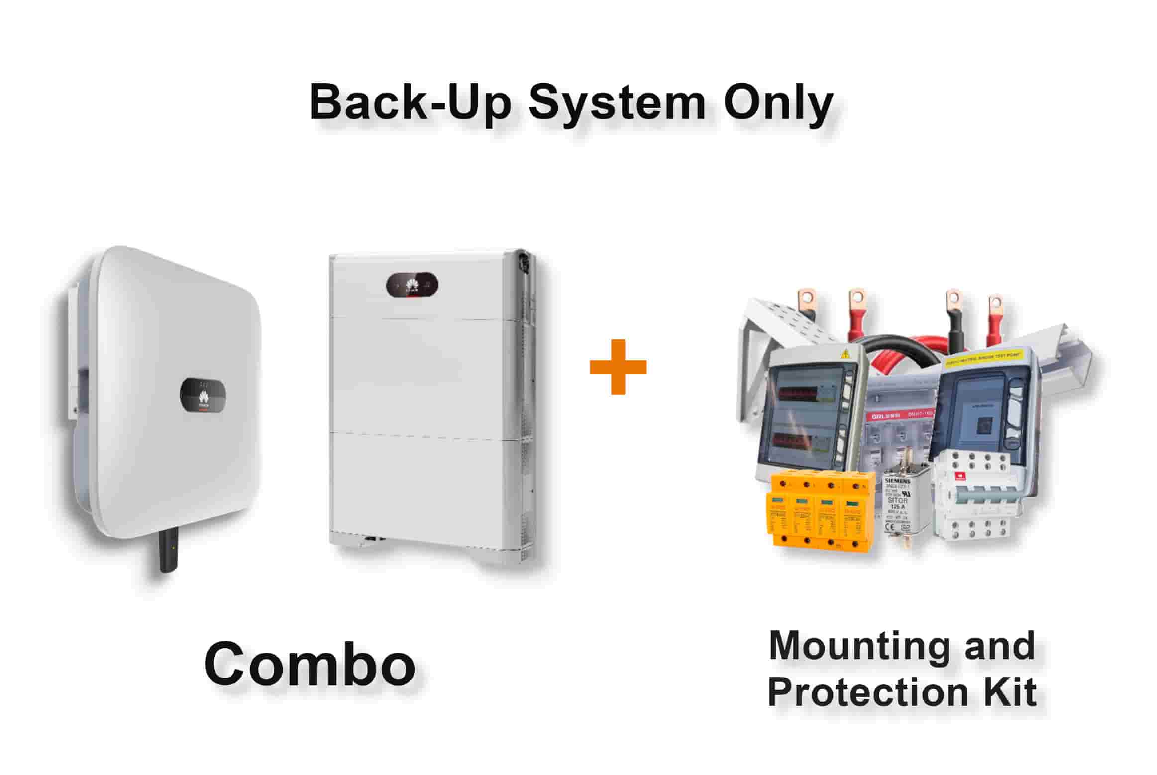 6.0 kW HUAWEI Fusion Solar 3-Phase Combo, c/w 10 kWh Floor Standing Lithium Battery