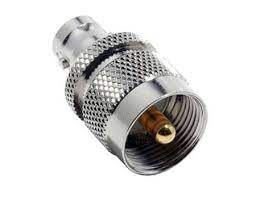 UHF male to BNC female Adapter UHF male to BNC female Adapter