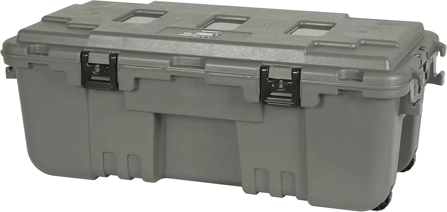 PLANO Storage Trunk with Wheels & Lockable Latches