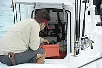 Plano 1312 Dry Storage Emergency Marine Box, Orange