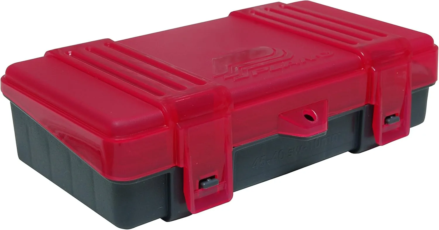 PLANO Handgun Ammo Box, Lockable Hard-Shell Ammo Storage Case