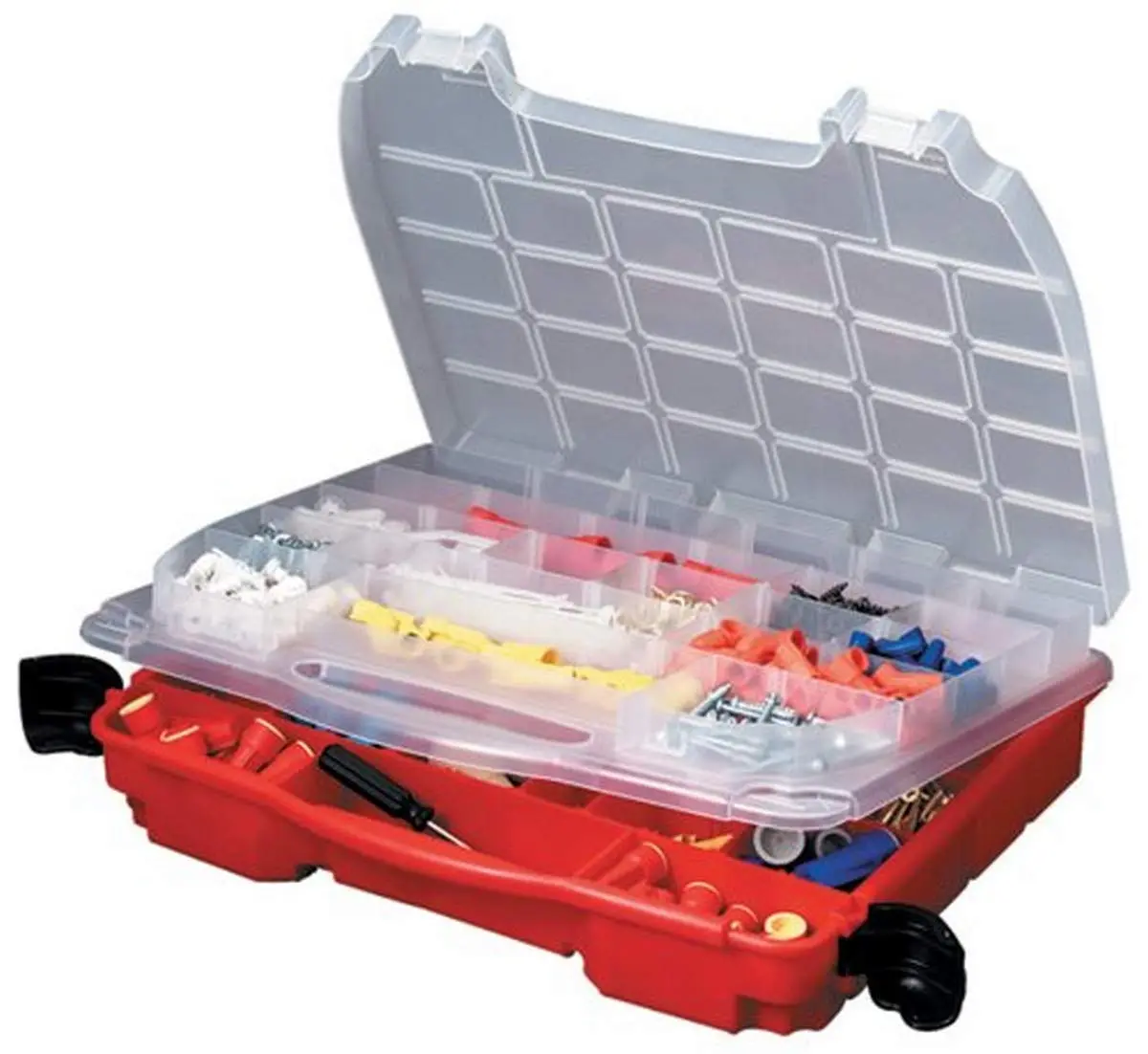 Plano Molding 5231 Double Cover Stow N Go Organizer, Porsche Red