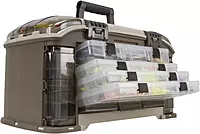 Plano Angled 787 Guide Series Stowaway Tackle System- Includes 7 Stowaways, Fishing Tackle Storage, Premium Tackle Storage