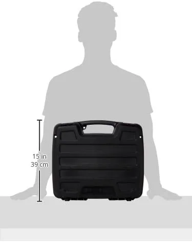 Plano Gun Guard SE Four Pistol Access Case, Black, Handgun and Accessory Case, Lockable Pistol Case for Airline Travel