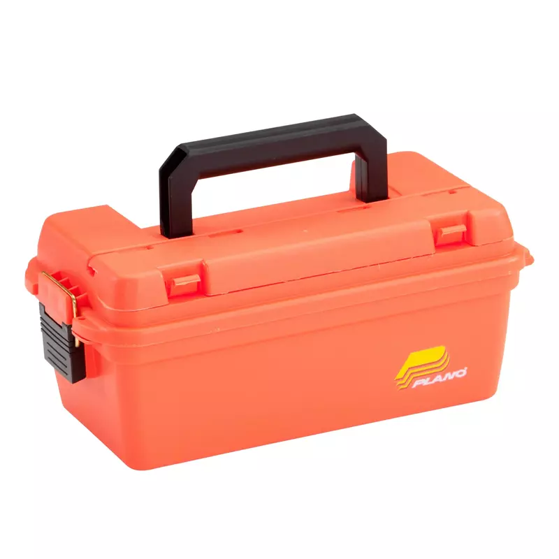 Plano Shallow Dry Storage Box (Orange), small (141250)