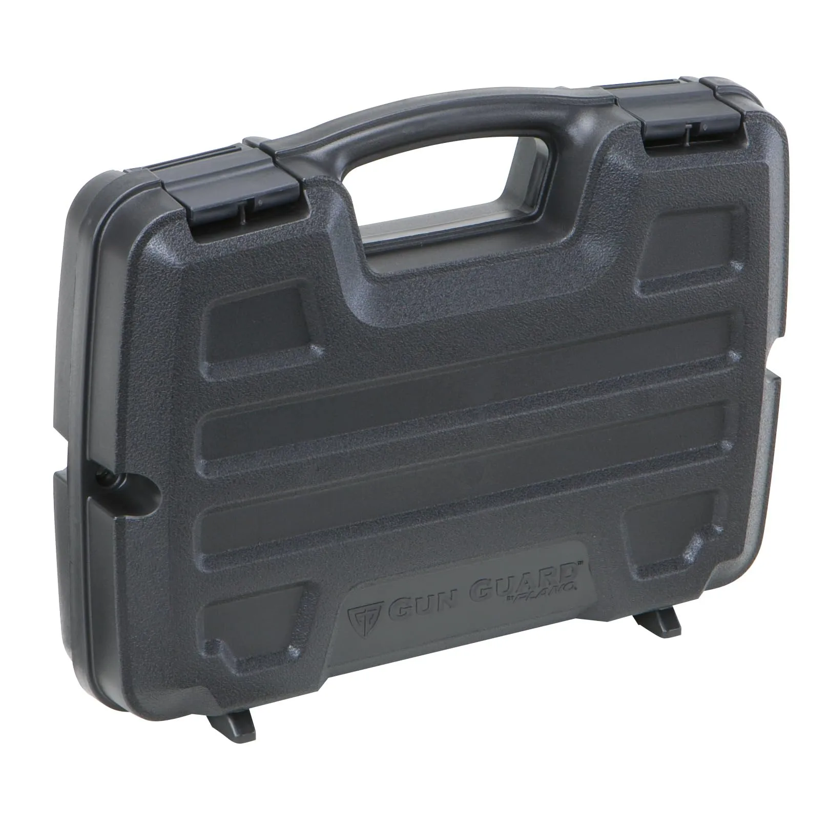 Plano Gun Guard SE Series Single Scoped Pistol Case with Padlock Tabs and Protective Foam Padding, Black