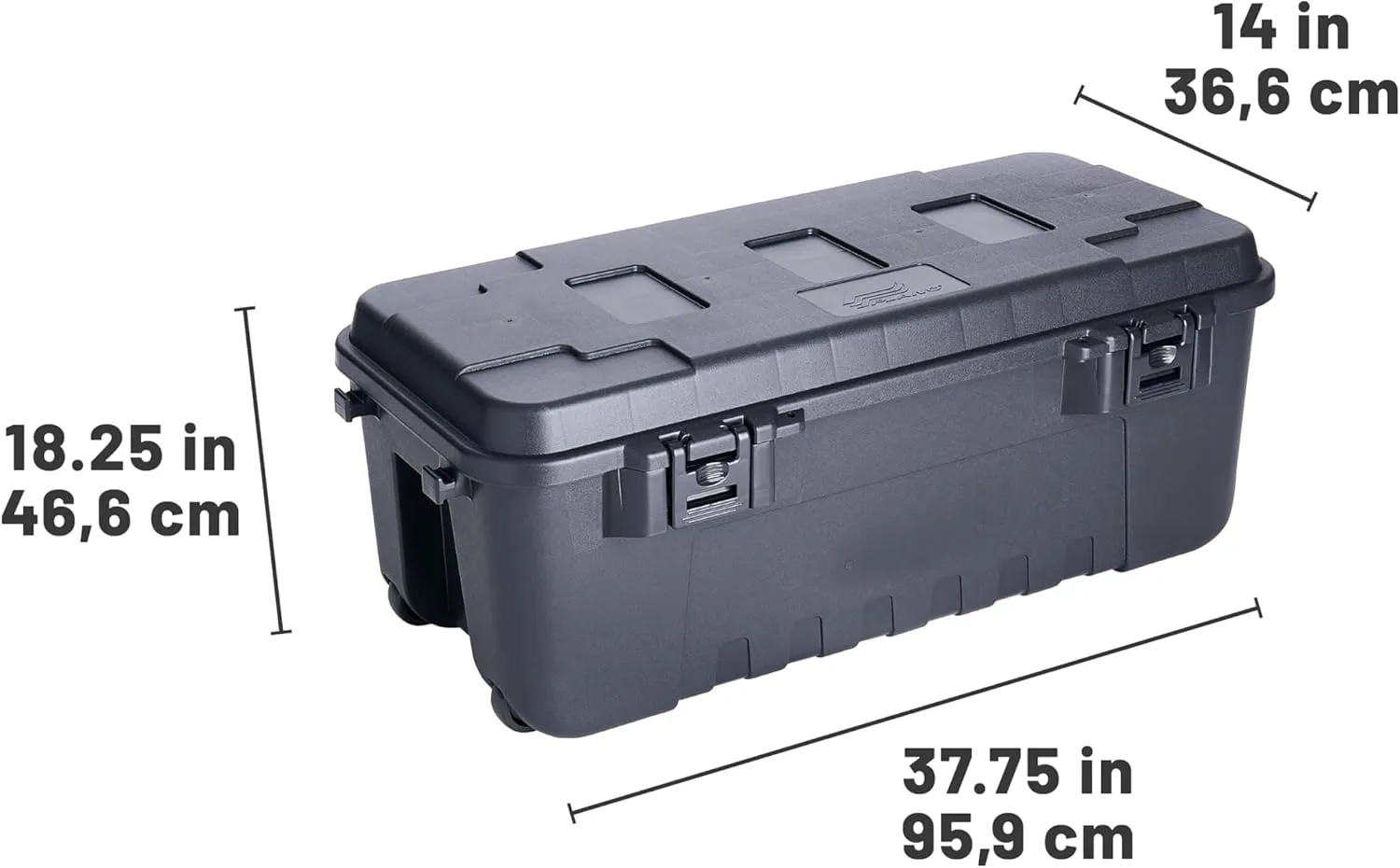 PLANO Sportsman's Trunk - Large Wheeled Lockable Storage Trunk
