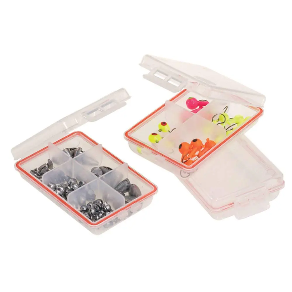Plano Waterproof Terminal 3-Pack Tackle Boxes - Clear