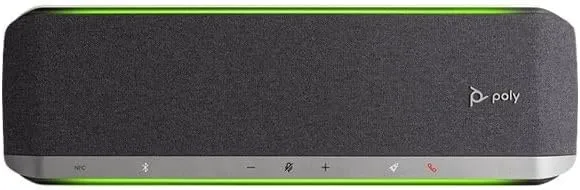 Plantronics Poly - Sync 60 Smart Speakerphone for Conference Rooms Connect to PC/Mac via Combined USB-A/USB-C Cable, Smartphones via Bluetooth - Works with Teams, Zoom (Certified) & More