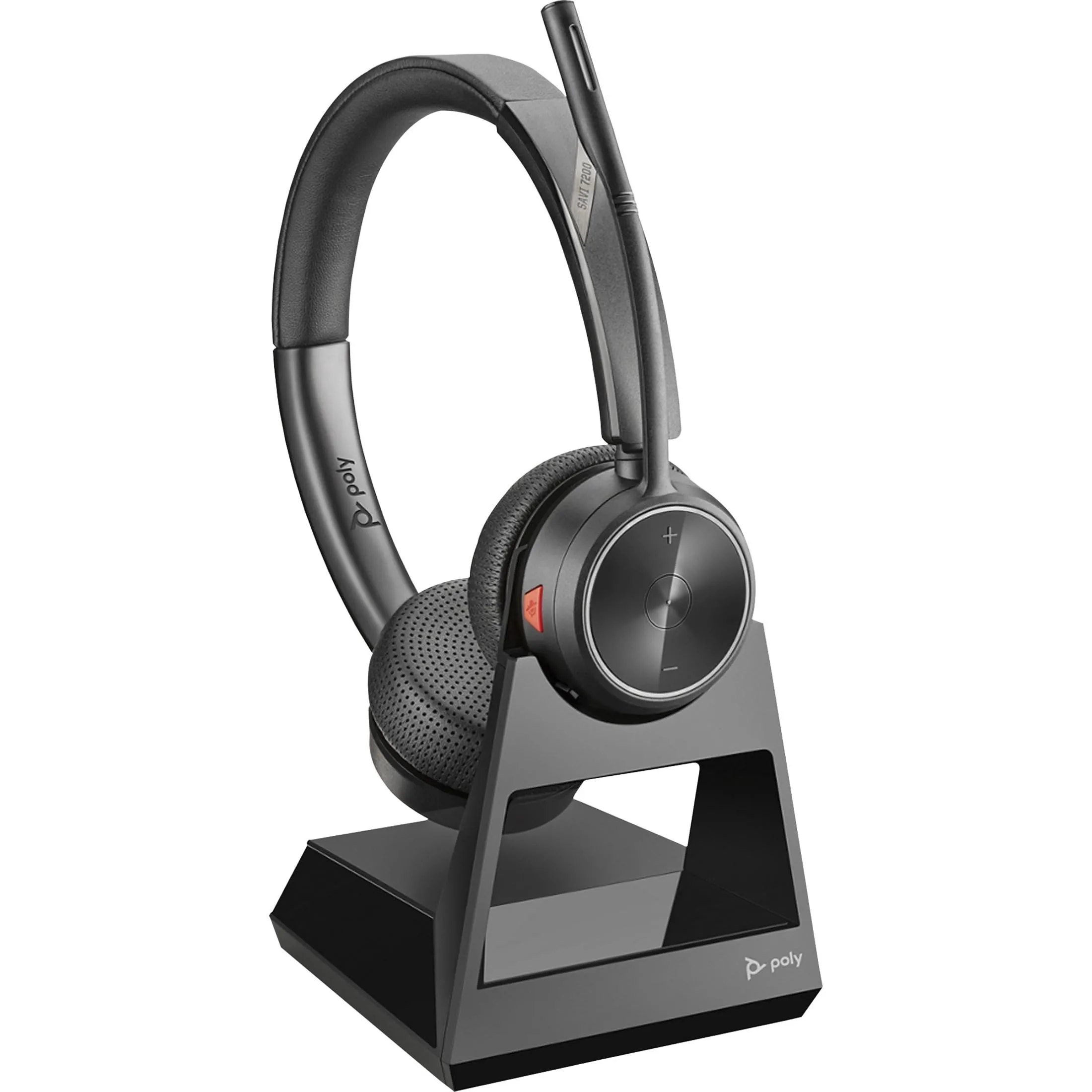 Plantronics SAVI 7220 Office Wireless DECT Headset - Black