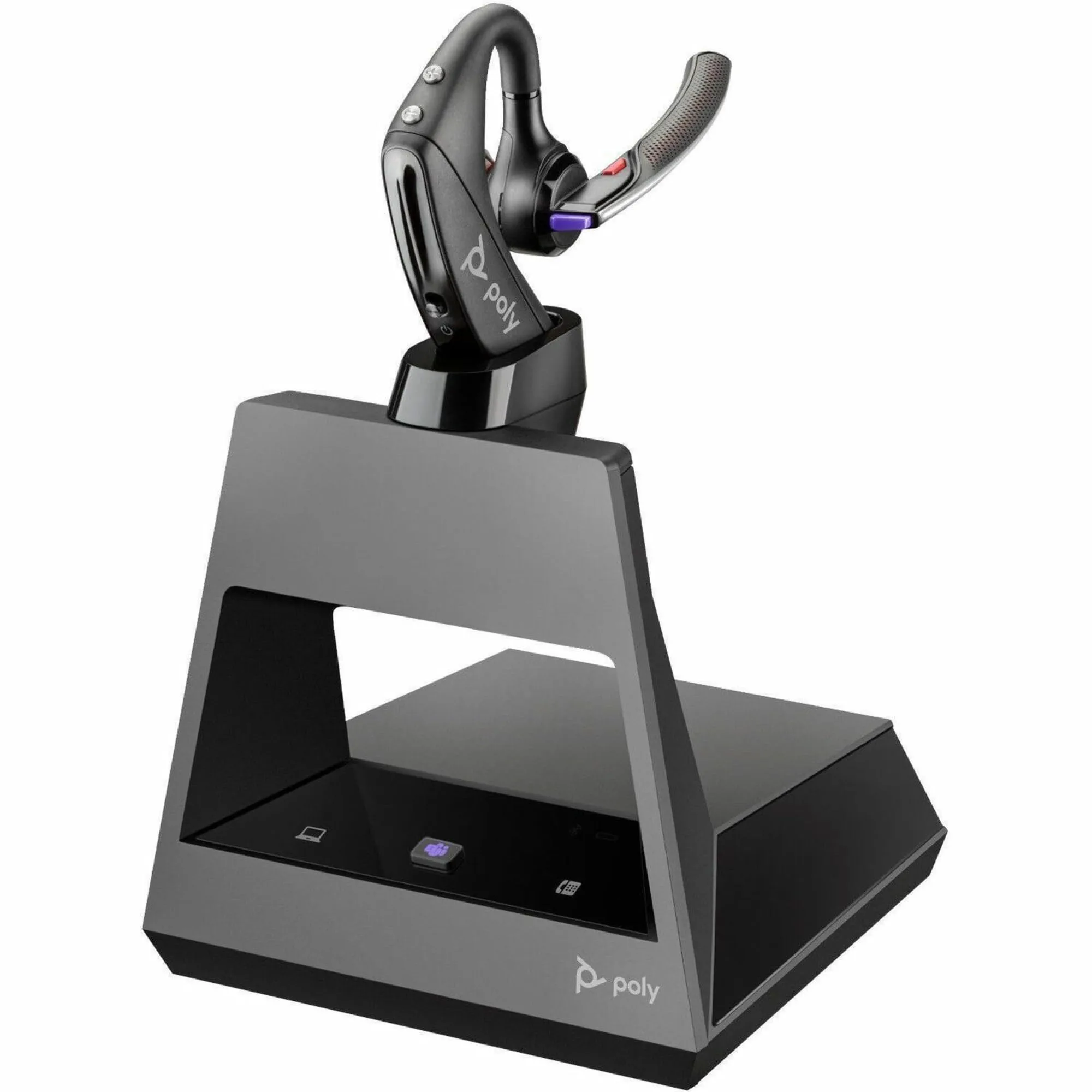 Plantronics - Voyager 5200 Office(Poly) - Bluetooth Over-the-Ear (Mono) Headset