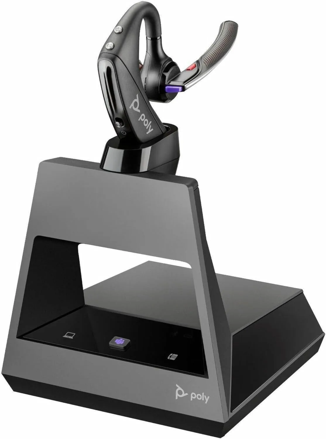 Plantronics - Voyager 5200 Office(Poly) - Bluetooth Over-the-Ear (Mono) Headset