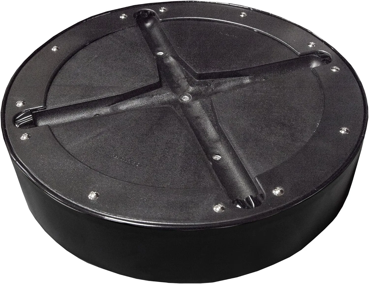 Plasticolor 004776R01 Caterpillar CAT Logo Garage Stool , Black
