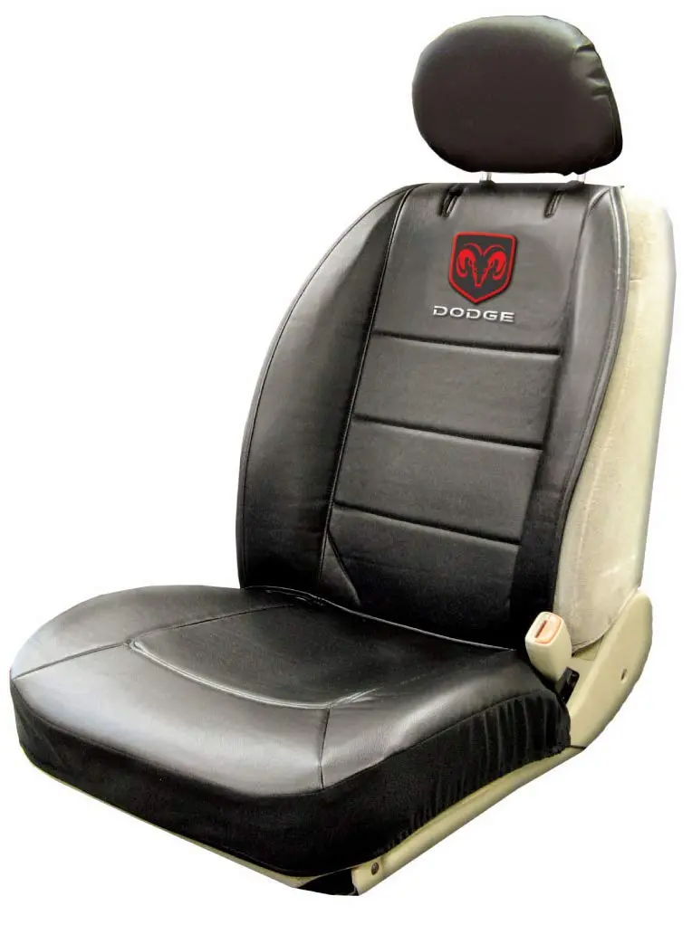 Plasticolor Dodge Logo Vinyl Headrest Cover