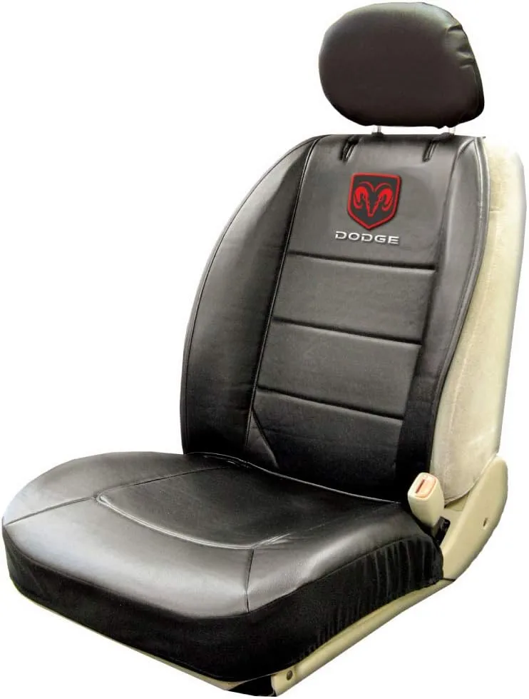 Plasticolor Dodge Logo Vinyl Headrest Cover
