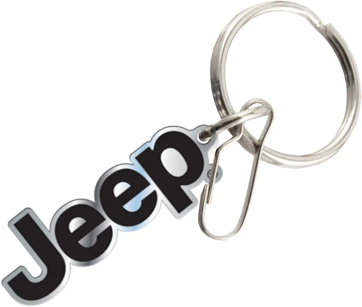 Plasticolor Molded 004266R01 Key Chain with Jeep Logo One Size Multicolor