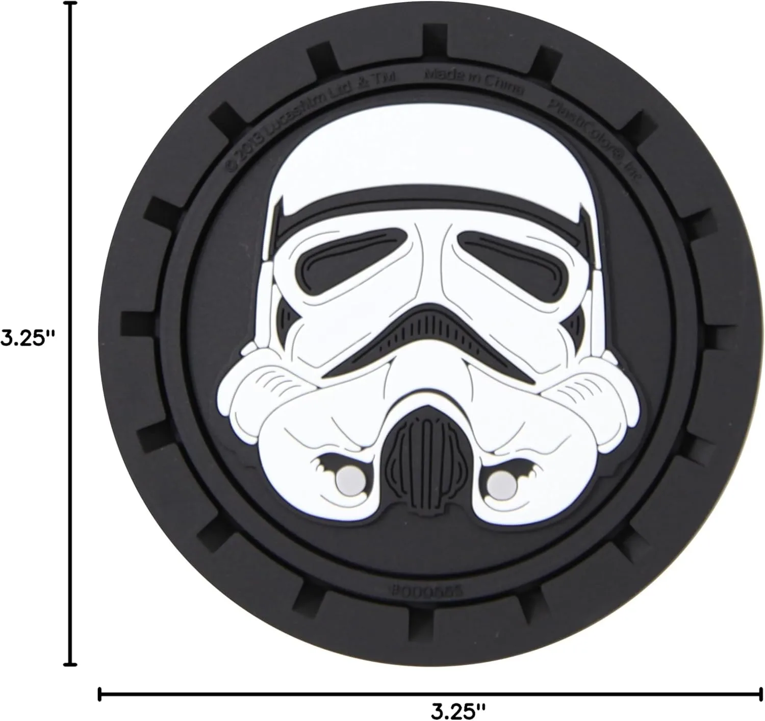 Plasticolor Star Wars Stormtrooper Auto Coaster 2-Pack (000665R01)