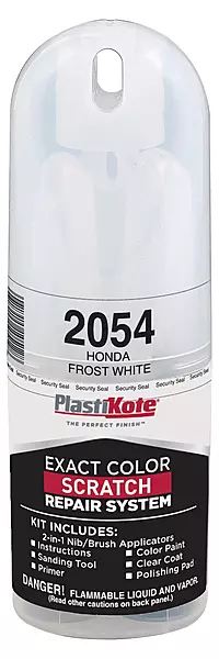 PlastiKote 2054 Honda Frost White Scratch Repair Kit