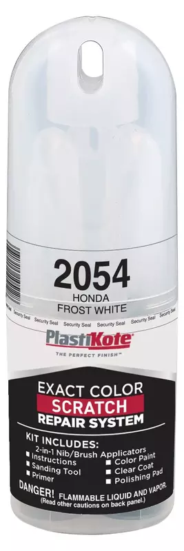 PlastiKote 2054 Honda Frost White Scratch Repair Kit