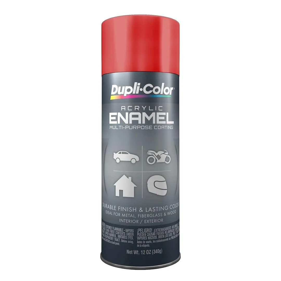 PlastiKote T-6 Swift Red Premium Enamel Spray Paint, 12 oz.
