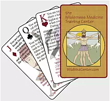 Wilderness Medicine Playing Cards
